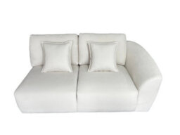 DS Living The Veneto 5 Seater Lounger Sofa In Dark Grey Or Cream - thumbnail 7