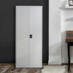 Vinsetto Filing Cabinet Storage Office 2 Doors Adjustable Shelf Metal Furniture - thumbnail 1