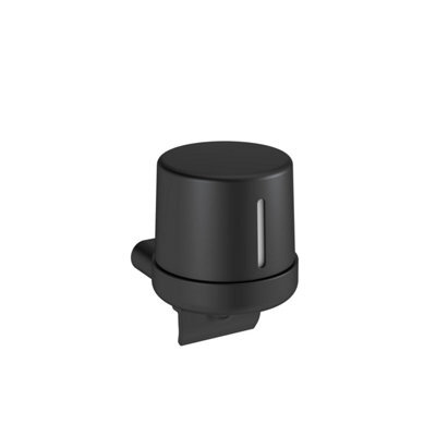 Cosmic Soap Dispenser 400Ml Capacity, Black, Wall-Mounted, Anti-Corrosion, Architect S+ Collection - image 1