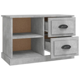 Berkfield Tv Cabinet Concrete Grey 73X35.5X47.5 Cm Engineered Wood - thumbnail 7