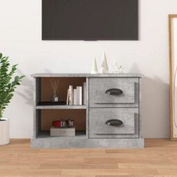 Berkfield Tv Cabinet Concrete Grey 73X35.5X47.5 Cm Engineered Wood - thumbnail 1