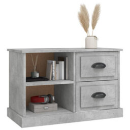 Berkfield Tv Cabinet Concrete Grey 73X35.5X47.5 Cm Engineered Wood - thumbnail 4