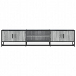 Berkfield Tv Cabinet Grey Sonoma 180X35X41 Cm Engineered Wood - thumbnail 4