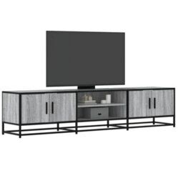 Berkfield Tv Cabinet Grey Sonoma 180X35X41 Cm Engineered Wood - thumbnail 1