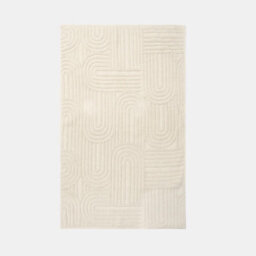 OHS Luxury Hand Towel Soft Texture Absorbent Arch Jacquard 100% Cotton, 2 Pc - thumbnail 4