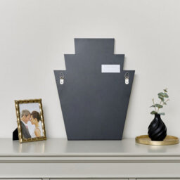 Melody Maison Art Deco Fan Wall Mirror - 50Cm X 40Cm - thumbnail 4