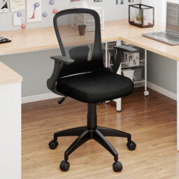 Gainoom Ergonomic Black Mesh Office Chair Height Adjustable Executive Chair - thumbnail 3
