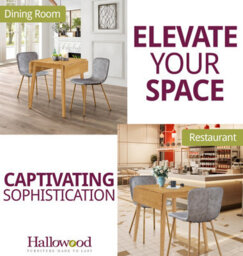 Hallowood Furniture Ledbury Light Oak Drop Leaf Dining Table With 2 Taupe Leather Effect Chairs - thumbnail 6