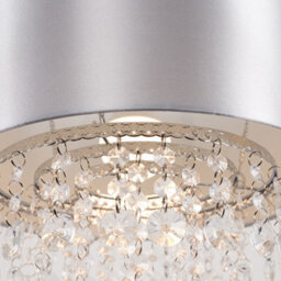 Valuelights Jesmond Grey Ceiling Shade And Bulb (D)32Cm - thumbnail 3