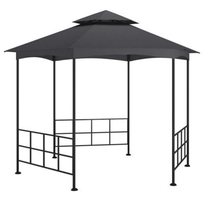 Berkfield Gazebo With Sidewalls 3.1X2.7 M Anthracite - image 1