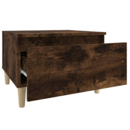 Berkfield Side Tables 2 Pcs Smoked Oak 50X46X35 Cm Engineered Wood - thumbnail 9