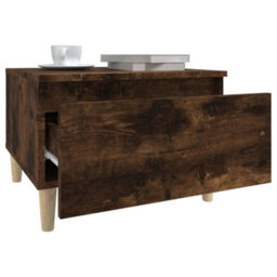 Berkfield Side Tables 2 Pcs Smoked Oak 50X46X35 Cm Engineered Wood - thumbnail 6