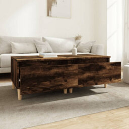 Berkfield Side Tables 2 Pcs Smoked Oak 50X46X35 Cm Engineered Wood - thumbnail 3