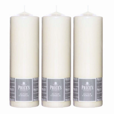 Price's Candles Prices Candles Altar Candle (250 X 80mm) X 3