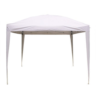Sundaze 3X3M White Pop Up Gazebo Tent Outdoor Garden Shelter Folding Marquee Canopy With Frame (No Side Panels) - image 1