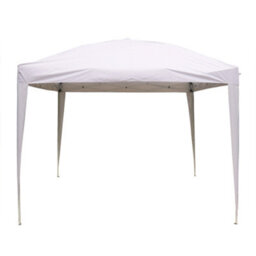 Sundaze 3X3M White Pop Up Gazebo Tent Outdoor Garden Shelter Folding Marquee Canopy With Frame (No Side Panels) - thumbnail 1