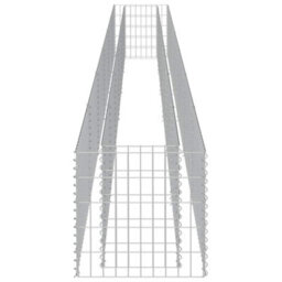 Walplus Gabion Raised Bed Galvanised Steel 540X50X50 Cm - thumbnail 6