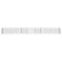 Walplus Gabion Raised Bed Galvanised Steel 540X50X50 Cm - thumbnail 5