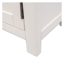 Cabinet Bits Maggiori Off White 2 Door Tv Cabinet Wood Knob - thumbnail 6