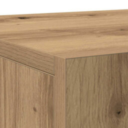 Berkfield Sideboard With 3 Doors Artisan Oak 90X34X80 Cm Engineered Wood - thumbnail 9