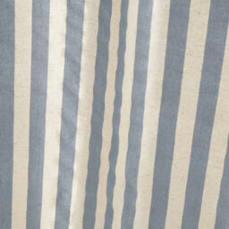 Pineapple Elephant Zanzibar Woven Stripe 140X229Cm Voile Curtain Panel Blue - thumbnail 4