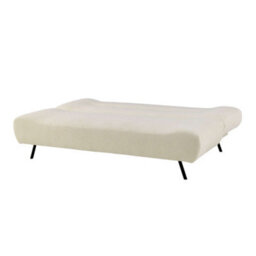 Bravich Cirrus Click Clack 2 Seater Small Double Sofa Bed - Cream Boucle - thumbnail 3