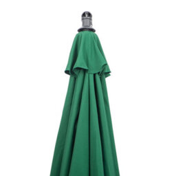 Outsunny 3(M) Garden Banana Parasol Cantilever Umbrella W/ Crank, Green - thumbnail 8