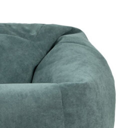 rucomfy Beanbags Rucomfy Indoor Classic Velora Adult Bean Bag Chair - Blue Large Bean Bag Seat - thumbnail 2
