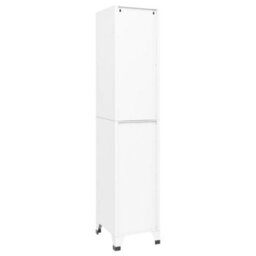 Vidaxl Locker Cabinet White 38X40X180 Cm Steel - thumbnail 5