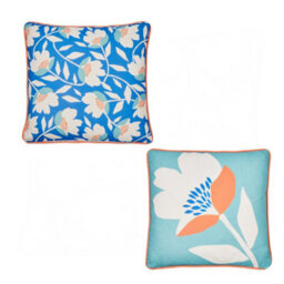 Fusion Luna Duck Egg Outdoor/indoor Water & Uv Resistant Filled Cushion - thumbnail 4
