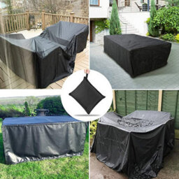 Waterproof Cover For Furniture, Dustproof Outdoor Square Patio Tables And Chairs - thumbnail 4