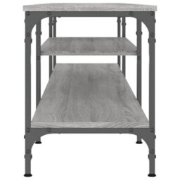 Berkfield Tv Cabinet Grey Sonoma 201X35X45 Cm Engineered Wood&iron - thumbnail 5