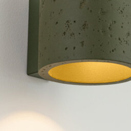 Sollux Lighting Orbis Concrete Olive Green 1 Lights Industrial Wall Light - thumbnail 4