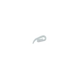 Nisis Plastic White Curtain Hook, (L)27mm, Pack Of 20 - thumbnail 2