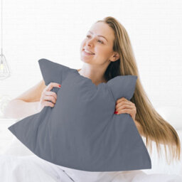 Lazzaro Pillow Cases 4 Pack Double Brushed Premium Microfibre Envelope Closure Pillow Covers Hypoallergenic Pillowcases - thumbnail 4