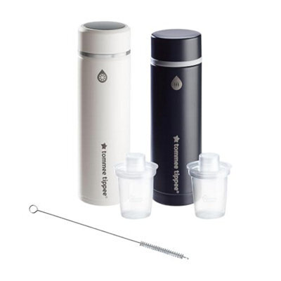 Tommee Tippee Prepgo Formula Feed Maker Set, Portable Hot And Cool Flasks With Led Digital Temperature Display, Travel Friendly