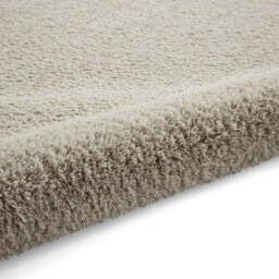 Silver Shaggy Washable Plain Modern Rug For Living Room Bedroom & Dining Room-60Cm X 115Cm - thumbnail 6