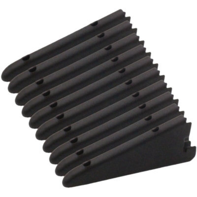 Afit Black Twin Slot Bracket - 270mm - Black - Pack Of 10 - image 1