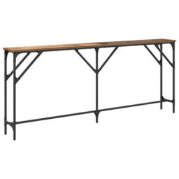 Walplus Console Table Old Wood 180 X 23 X 75 Cm - thumbnail 2