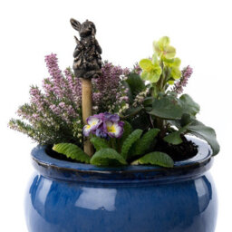 Jardinopia Beatrix Potter Peter Rabbit Eating Radishes Cane Or Stake Topper (Ccbp0001) - L4 X W5 X H9 Cm - thumbnail 2