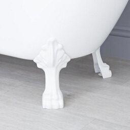 Homestylestore Light Grey Bathroom Suite Double Ended Slipper Bath, 1210mm Vanity Unit Back To Wall Toilet - thumbnail 2