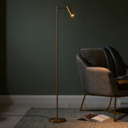 Luminosa Lighting Luminosa Dedicated Led Reader Task Floor Lamp Warm Brass - thumbnail 2