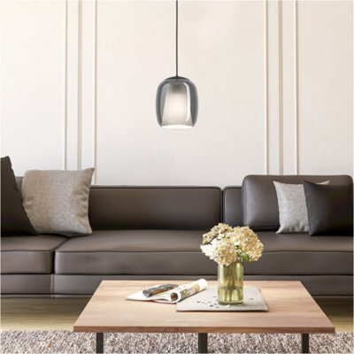 Loops Stylish Modern Black Pendant Light For Indoor Ceilings - Perfect Home Lighting Solution - image 1