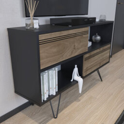 Decorotika Kerby Tv Stand Tv Unit Tv Cabinet - thumbnail 3
