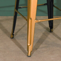 Medium75.5Cm Metal Bar Stool Brass Style Gold Industrial Breakfast Cafe Garden - thumbnail 6