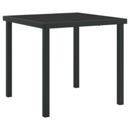 Berkfield Modern Garden Dining Set With Cushion 5 Pcs Grey Poly Rattan - thumbnail 5