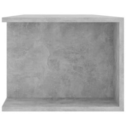 Vidaxl Tv Cabinet With Led Lights Concrete Grey 135X39X30 Cm - thumbnail 9