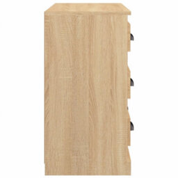 Berkfield Classic Sideboard Sonoma Oak 70X35.5X67.5 Cm Engineered Wood - thumbnail 7