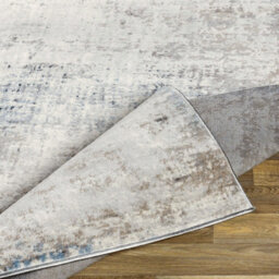 Livabliss Roma-Abstract Grey Blue Brown Modern Marble Living Dining Bedroom Rug 140 X 200 Cm Easy Care, Non Shedding - thumbnail 4