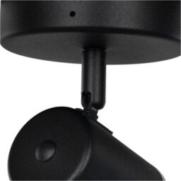 Loops Sleek Black Gu10 Ceiling Spotlight For Modern Bathroom Lighting - thumbnail 5